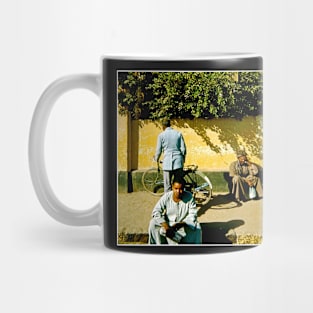 Men In Waiting, Morocco Mug